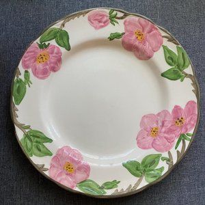 Desert Rose Franciscan dinner plate